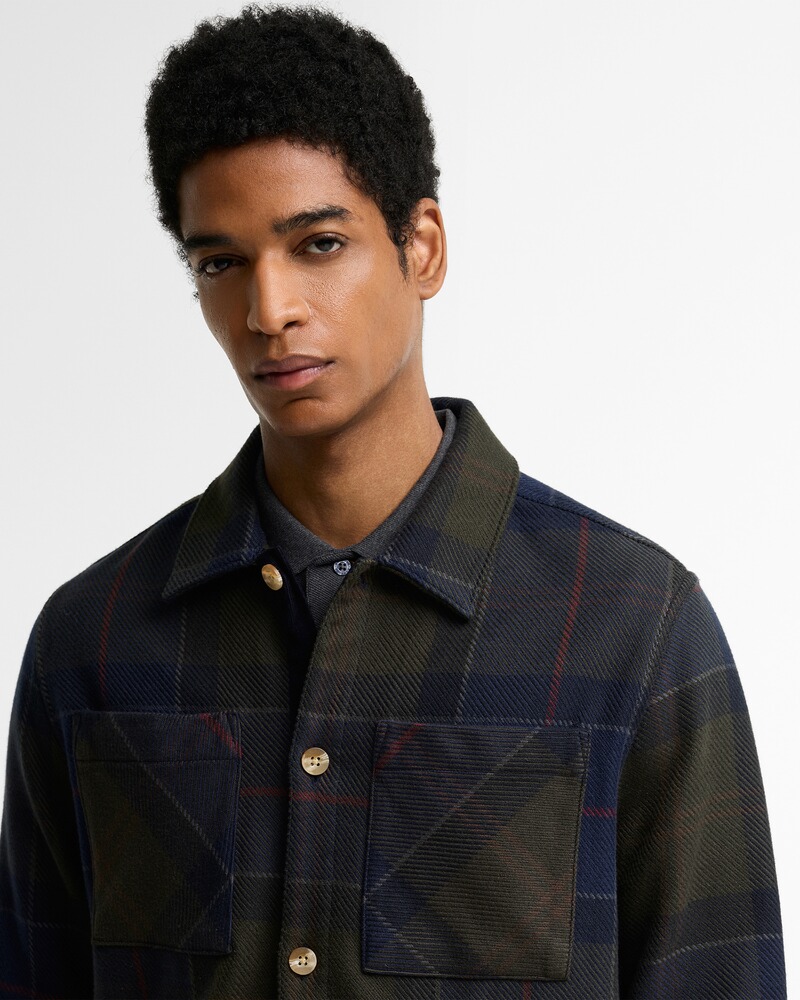 Overshirt Oversized Tartan, Barbour