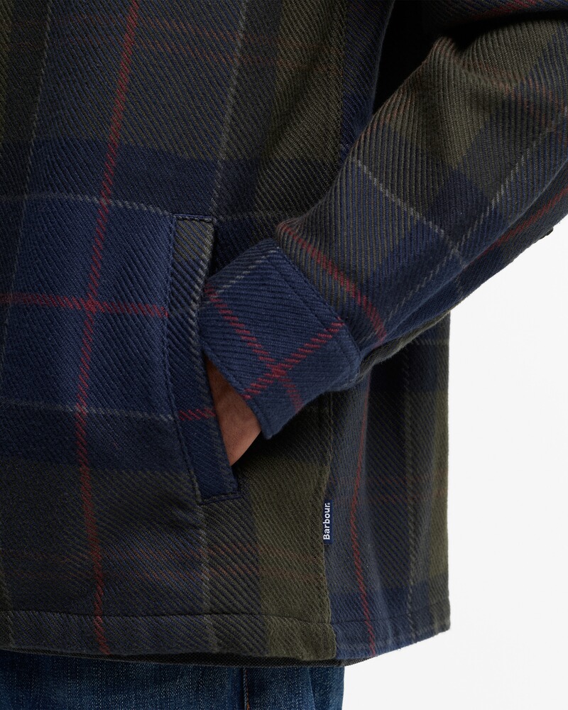 Overshirt Oversized Tartan, Barbour