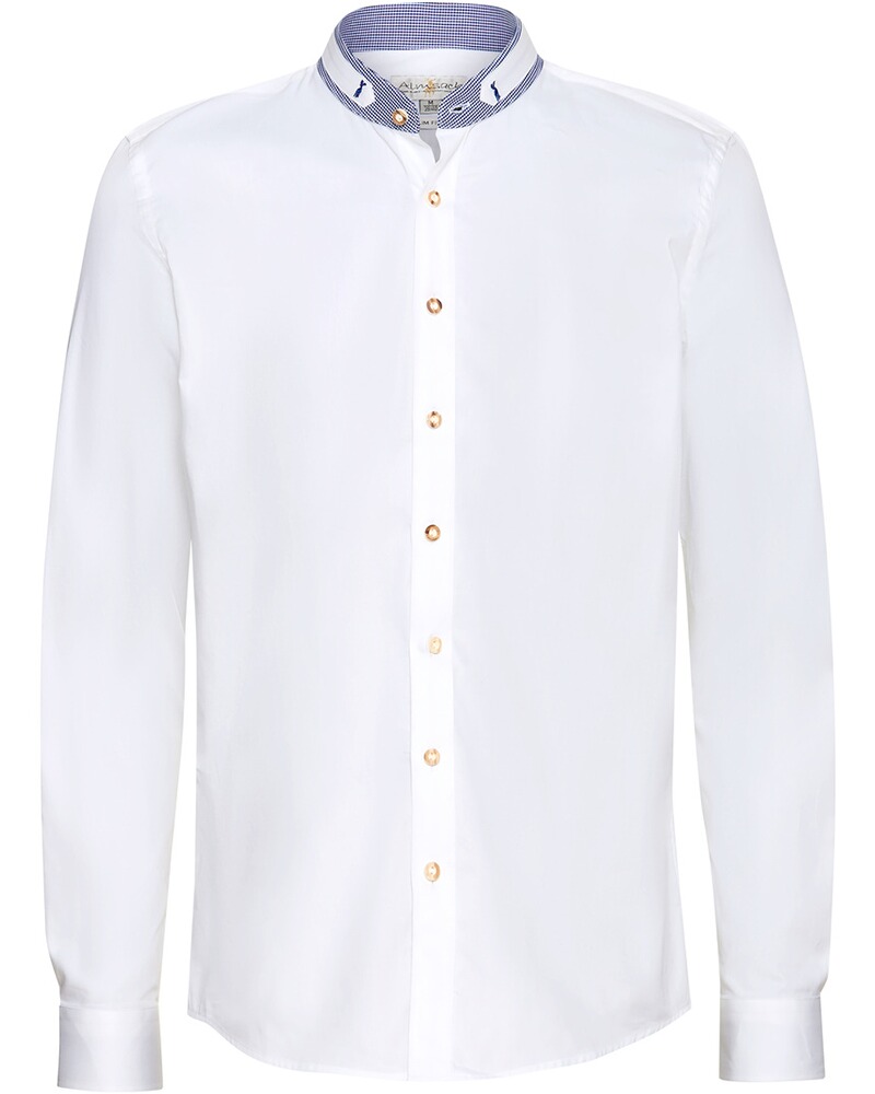 Trachtenhemd mit Stehkragen