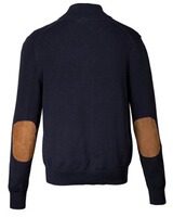 Cardigan mit Lederdetails, HIGHMOOR