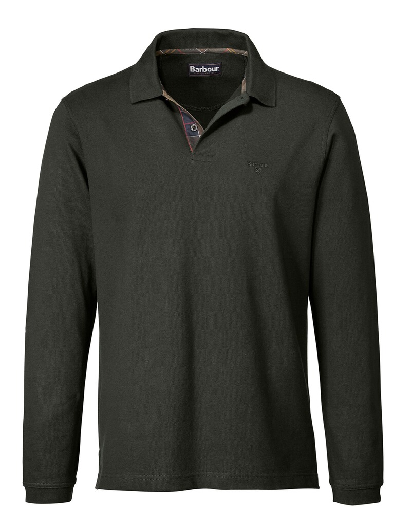 Langarm-Poloshirt Sports