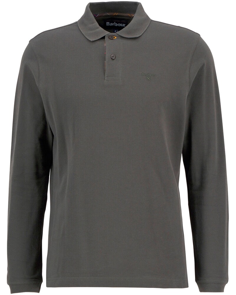 Langarm-Poloshirt Sports