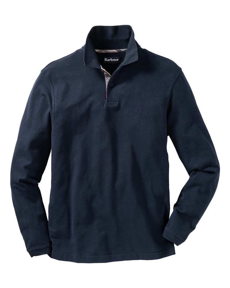 Langarm-Poloshirt Sports