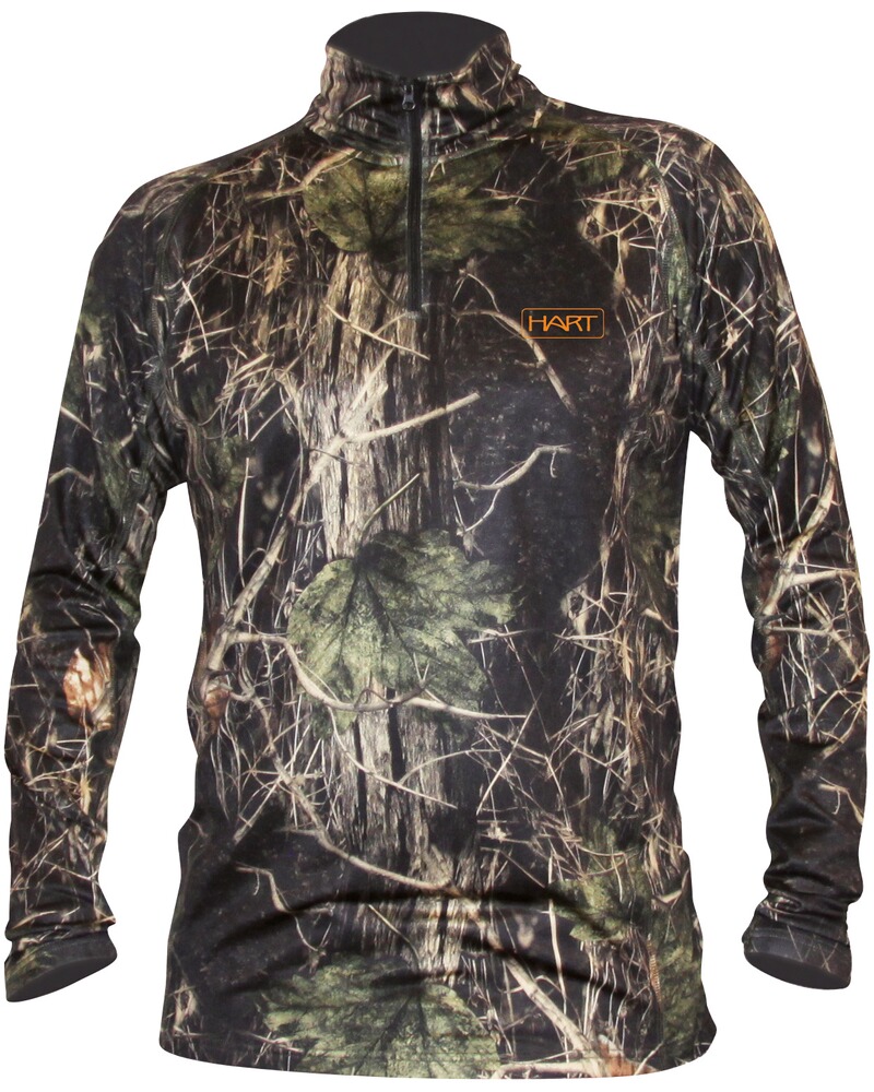 Langarm-Shirt Zip Aktiva