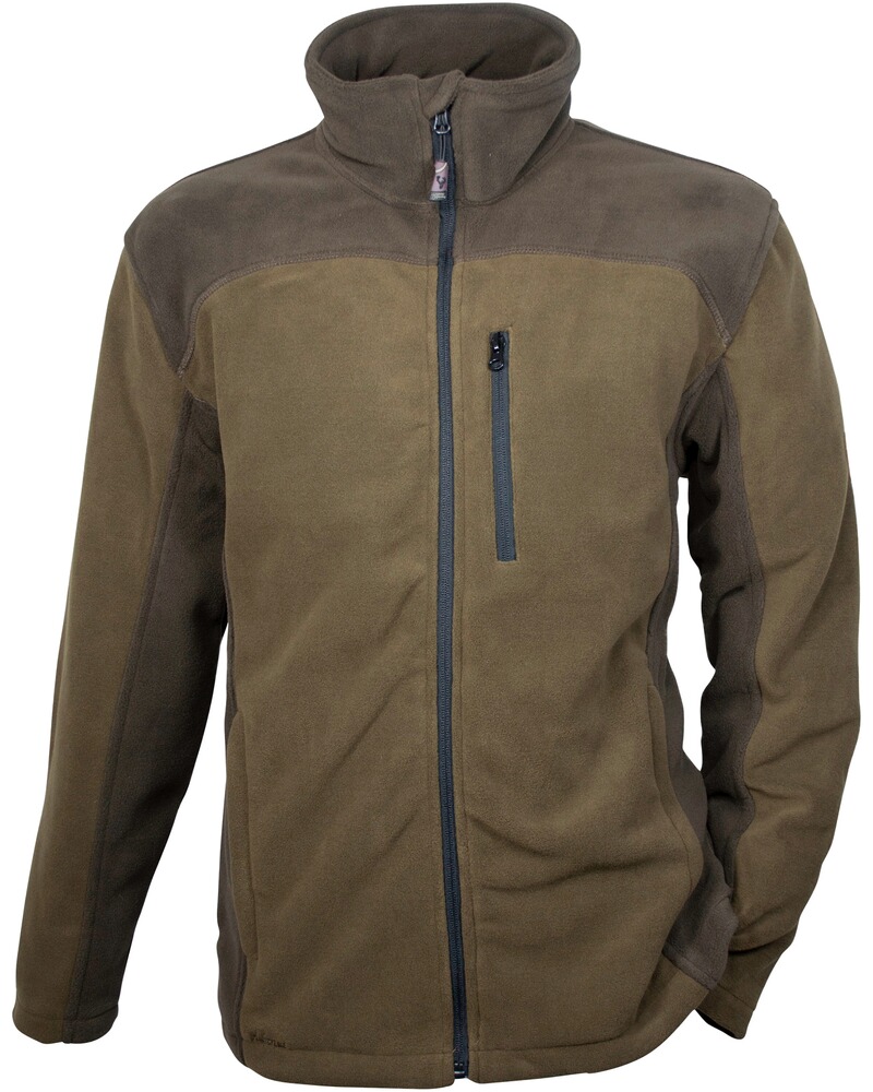 Fleecejacke 2-farbig