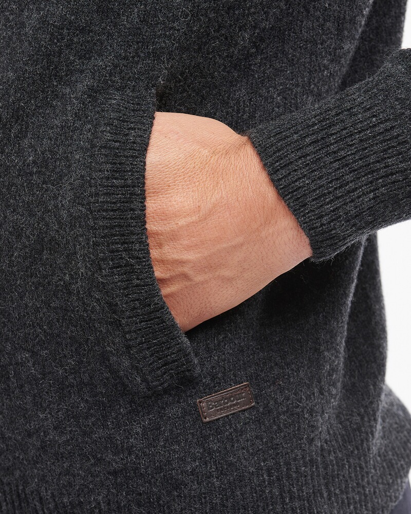 Strickjacke Essential Patch Zip, Barbour