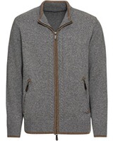 Strickjacke mit Zopfmuster, REITMAYER