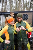 Powerstretch-Fleecejacke Hatz-Watz, Parforce Protective