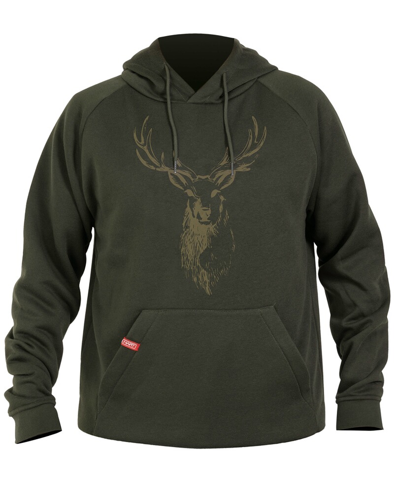 Hoodie mit Hirschmotiv