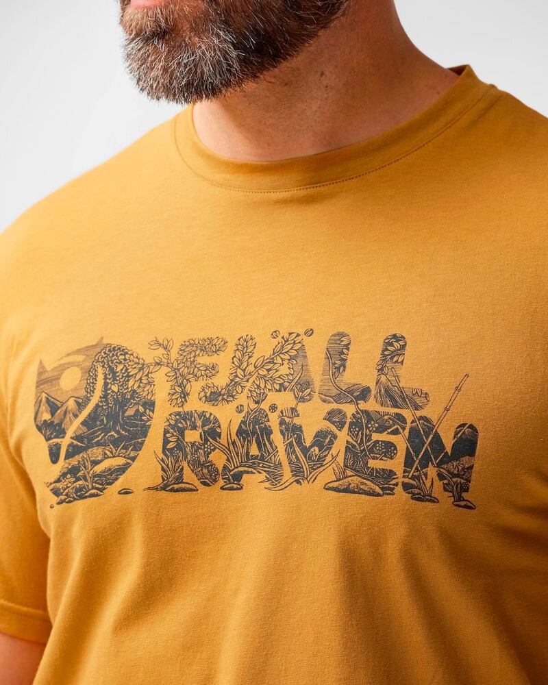 T-Shirt Lush Logo, Fjällräven