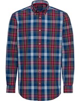 Set: V-Pullover & Karohemd, HIGHMOOR