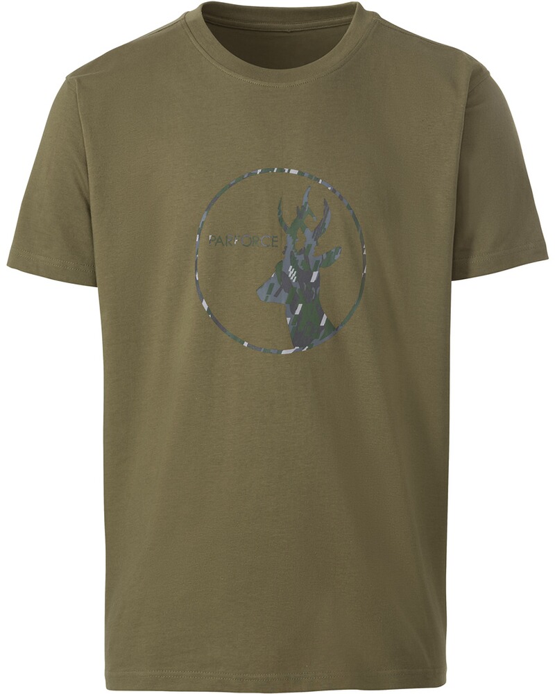 T-Shirts 2er-Pack Bock Camo, Parforce Essential