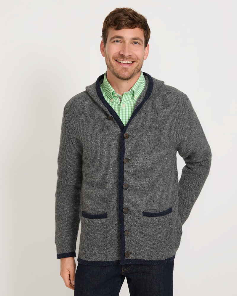 Strickjacke mit Kapuze, REITMAYER