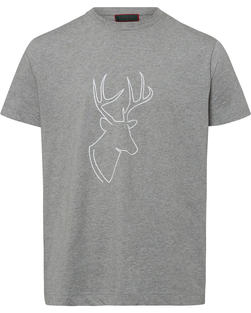 T-Shirt mit Hirschdruck