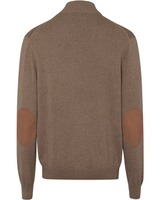 Cardigan mit Lederdetails, HIGHMOOR