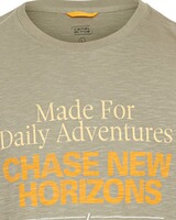 T-Shirt mit Print, camel active