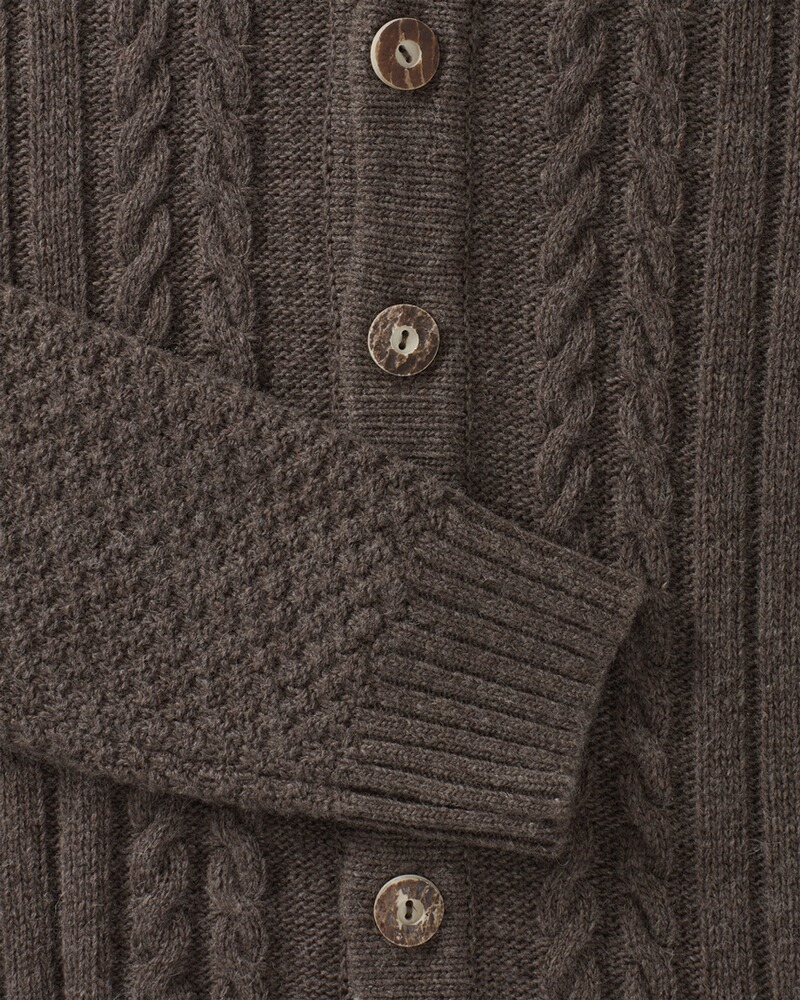 Zopfstrickjacke, Luis Steindl