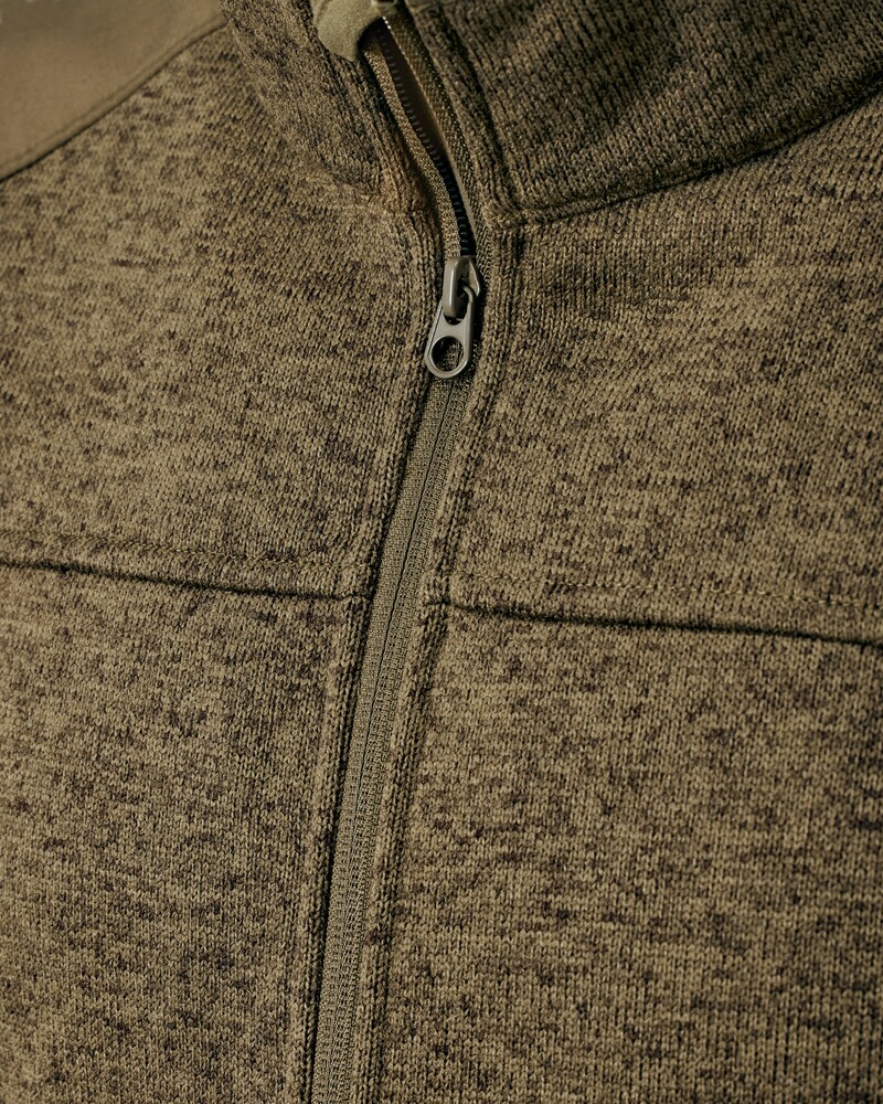 Strickfleecejacke Lärche, Wald & Forst