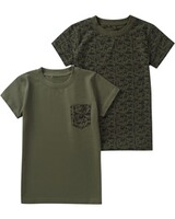 2er-Set Kinder T-Shirt Waldtiere, Parforce Essential