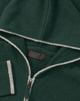 Kapuzenstrickjacke mit Zipper, REITMAYER