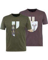 Doppelpack T-Shirts Boar+Buck, Parforce Essential