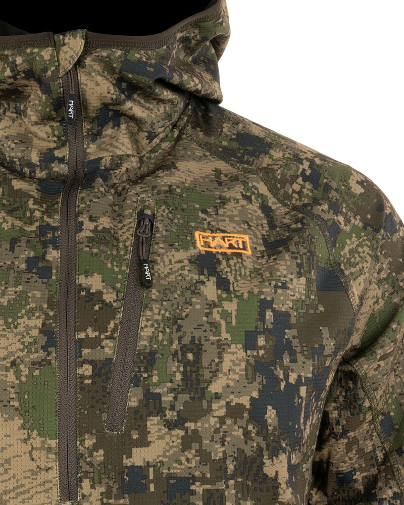 Midlayer Hoodie Shade, Hart