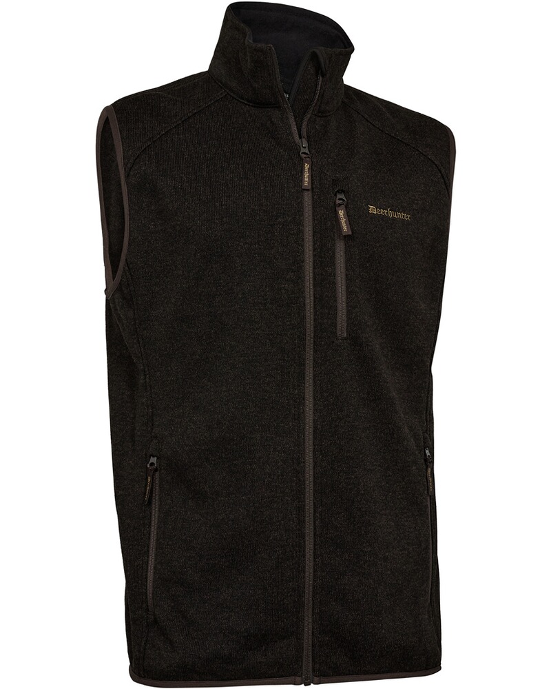 Strickfleeceweste Moor