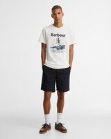 T-Shirt Harbourside Graphic, Barbour