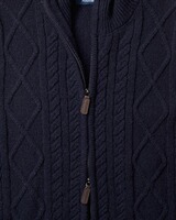 Strickweste mit Reissverschluss, HIGHMOOR
