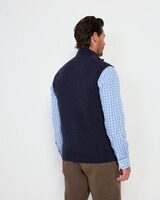 Strickweste mit Reissverschluss, HIGHMOOR