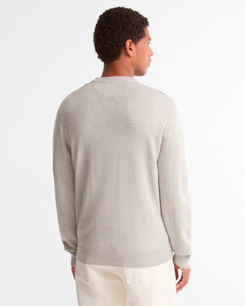 Rundhals-Pullover Mineral Tartan, Barbour