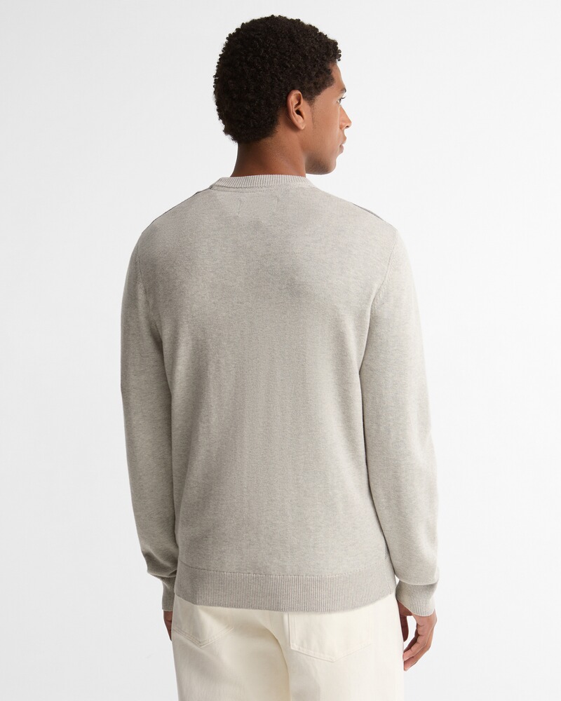 Rundhals-Pullover Mineral Tartan, Barbour
