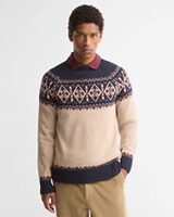 Pullover Tisbury Fairisle Crew Neck, Barbour