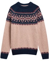 Pullover Tisbury Fairisle Crew Neck, Barbour