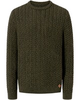 Zopfstrickpullover Nevio, Stapf
