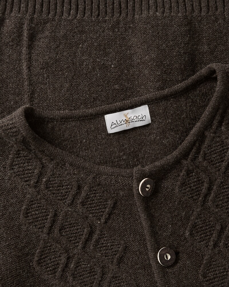 Zopfstrickjacke, Almsach