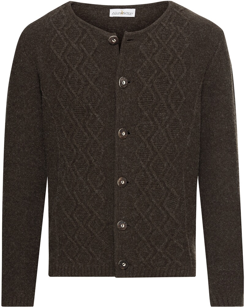 Zopfstrickjacke