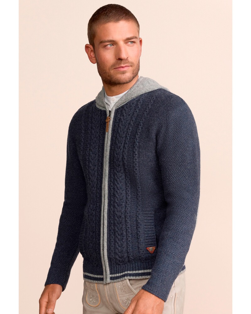 Strickjacke mit Reissverschluss, Krüger Buam
