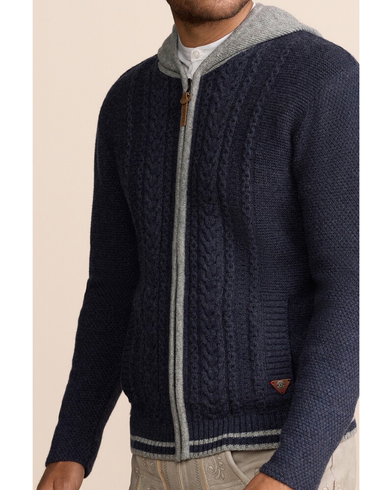 Strickjacke mit Reissverschluss, Krüger Buam