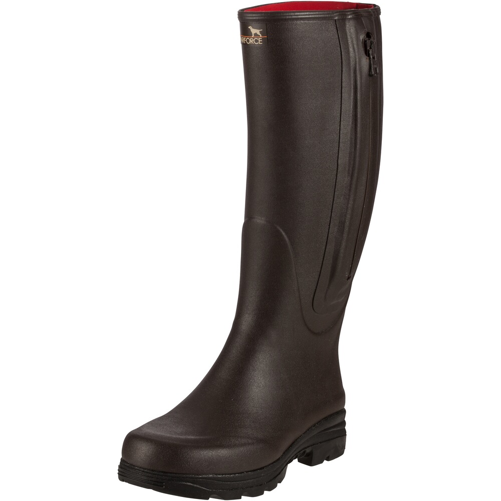 Gummistiefel mit Reissverschluss und Neoprenfutter