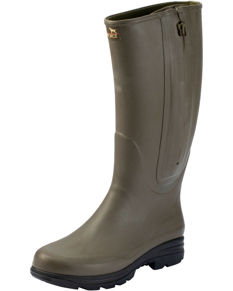 Gummistiefel mit Reissverschluss und Neoprenfutter