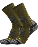 Jagd- und Trekkingsocken – 2er-Pack, Wald & Forst