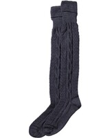 Kniestrumpf mit Umschlag, Luise Steiner