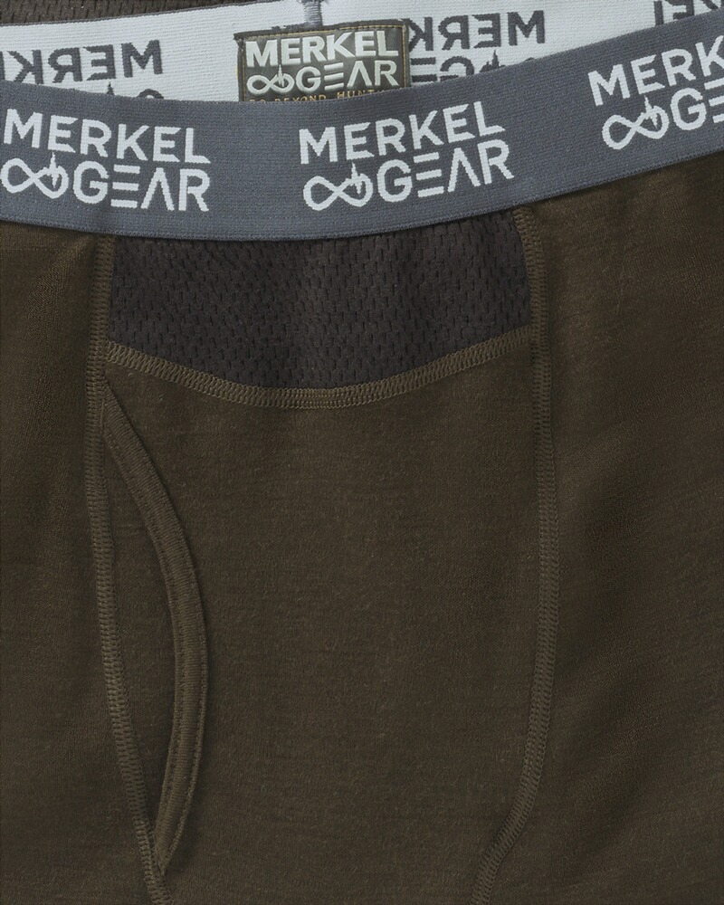 Lange Unterhose Merino Long Johns, Merkel Gear