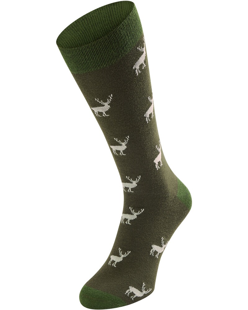 Socken Motiv Hirsch, Parforce Essential
