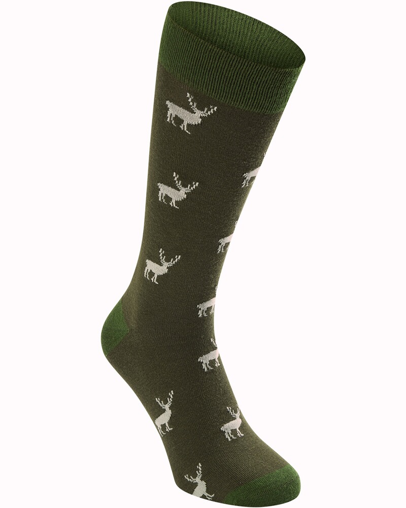 Socken Motiv Hirsch