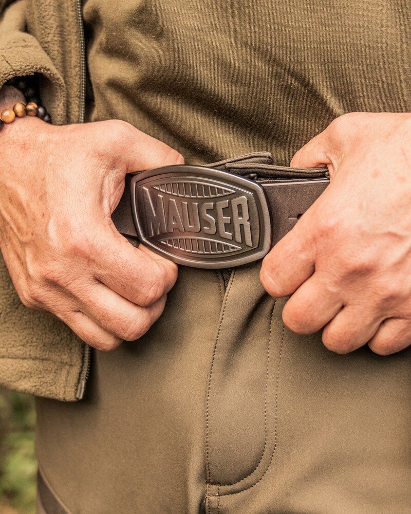 Gürtel Leder, Mauser