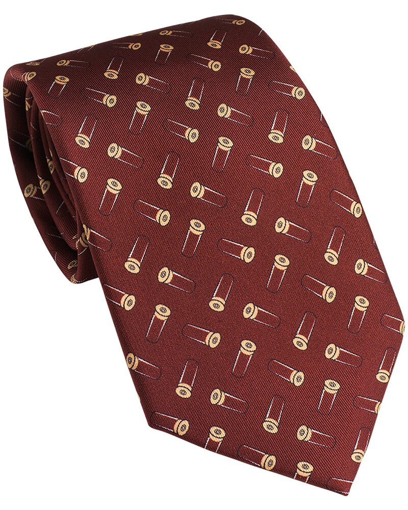 Krawatte mit Patronen