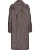 Langer Fake-Fur-Mantel, White Label