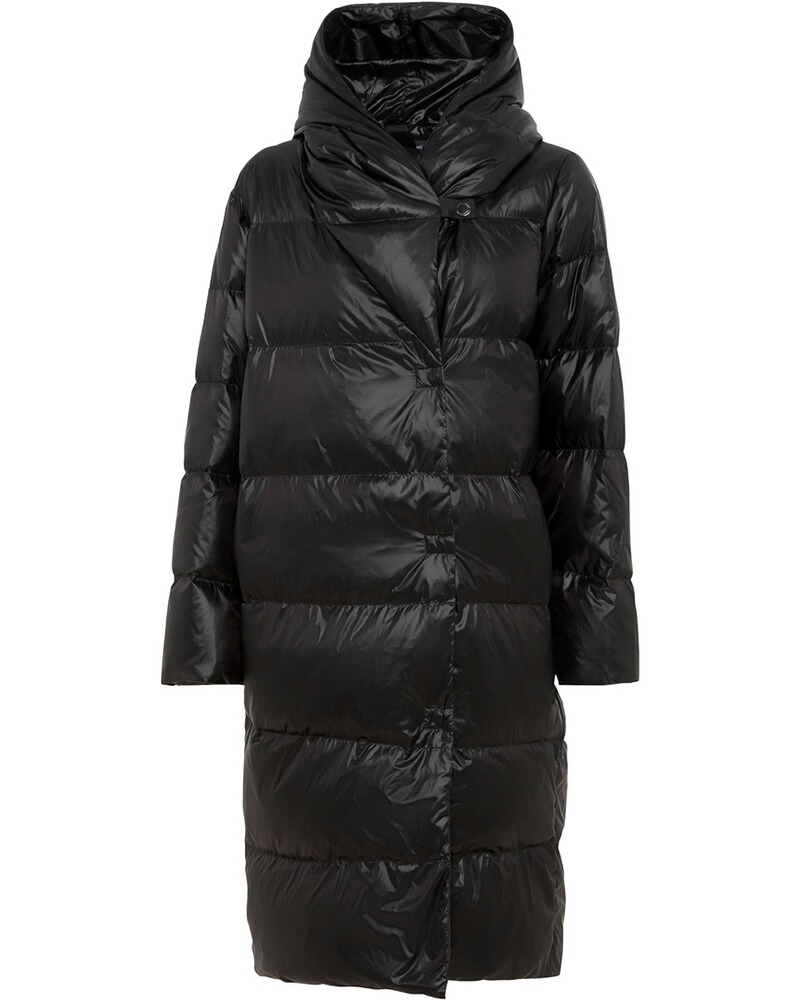 Langer Puffermantel
